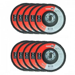 Disco Flap Cônico 4.1/2" G80 (c/fibra) NOVE54
