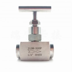 VALVULA GLOBO BLOQUEIO AGULHA AÇO INOX 6000LBS NPT 1/2"