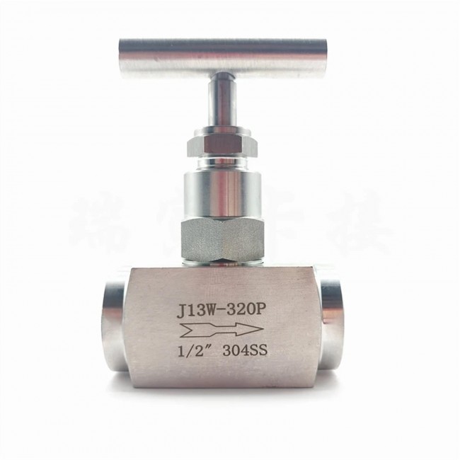 VALVULA GLOBO BLOQUEIO AGULHA AÇO INOX 6000LBS NPT 1/2"