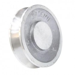 Polia Alumínio 130B C/ 1 Canal 