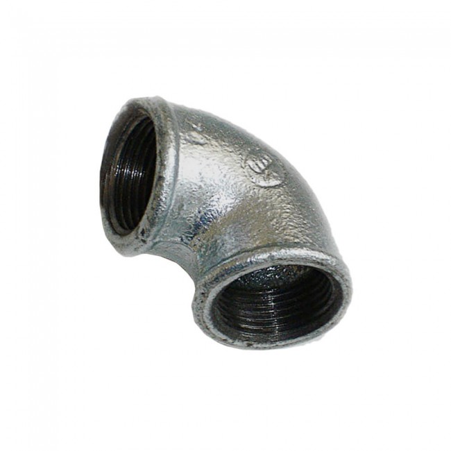 Cotovelo Fêmea 90° Galvanizado 150# BSP 2"
