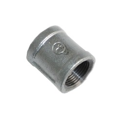 Luva Ferro Galvanizado 150# BSP 1/4"