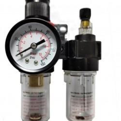 Conjunto Preparação de Ar 1/2" c/manômetro (lubrefil)