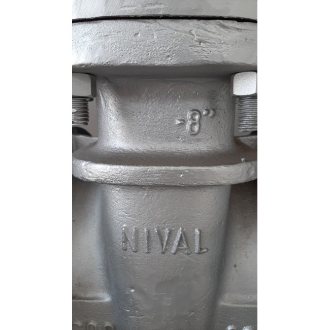 VALVULA GAVETA F.F. 150LBS FLANG. DN 8"