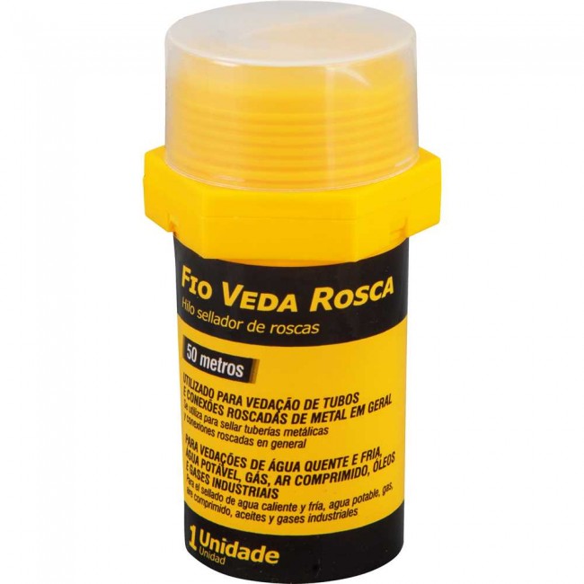 Fio Veda Rosca PTFE 
