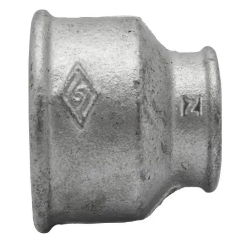 Luva Redução Ferro Galvanizado 150# BSP 1.1/2"X3/4"