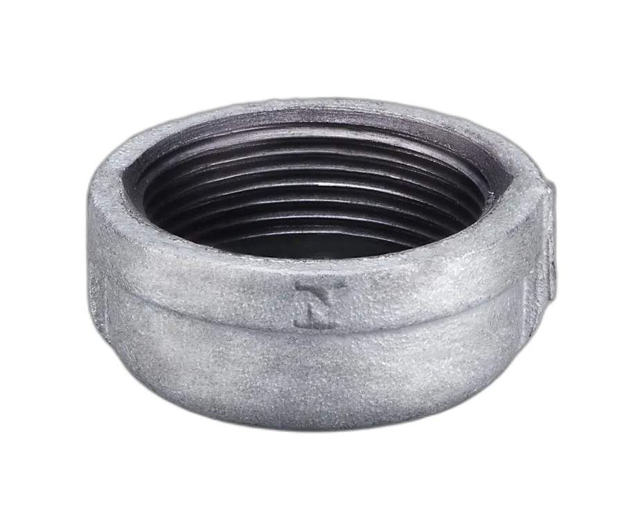 Tampão Redondo Ferro Galvanizado 150# BSP 1/2"