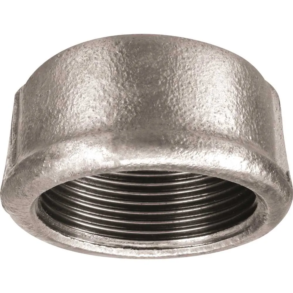 Tampão Redondo Ferro Galvanizado 150# BSP 1/2"