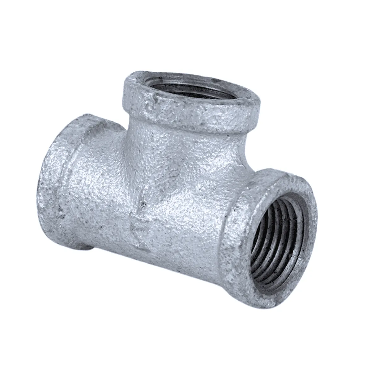 Tee 90º Ferro Galvanizado 150# BSP 1.1/4"