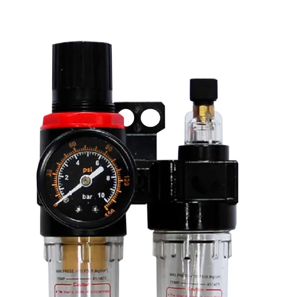 Conjunto Preparação de Ar 1/2" c/manômetro (lubrefil)
